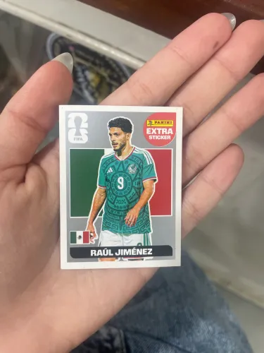 Figurinha Prata copa do álbum 2026 raul jimenez