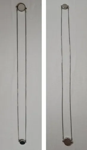 Escapulário Preto e Branco
