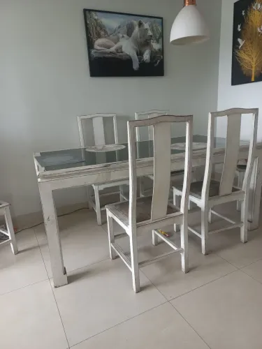 Mesa rústica