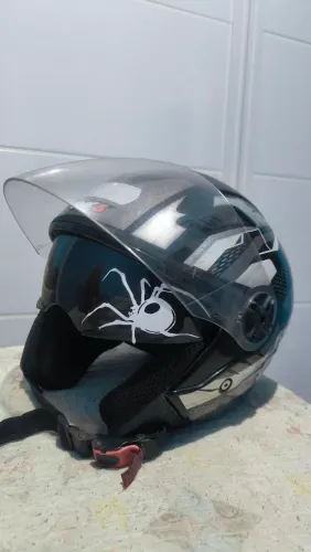 Capacete fw3 com óculos