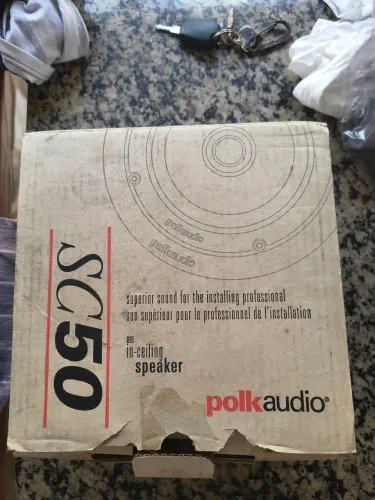 Alto-falante Polk Audio SC50 de Embutir no Teto