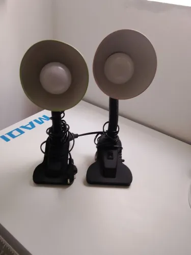 2 luminária quase novas