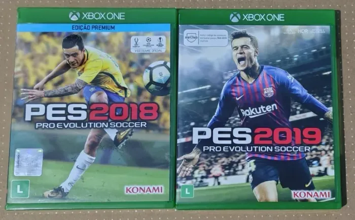 PES 2018 e PES 2019 Xbox One