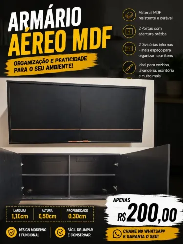 Armário suspenso