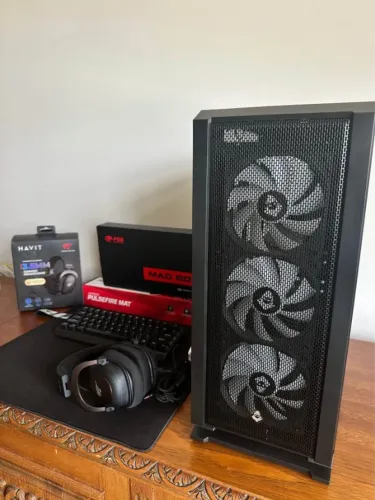 PC GAMER RYZEN 7 5700G + GTX 1650 + PERIFÉRICOS