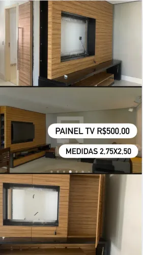 Painel de tv com rack 