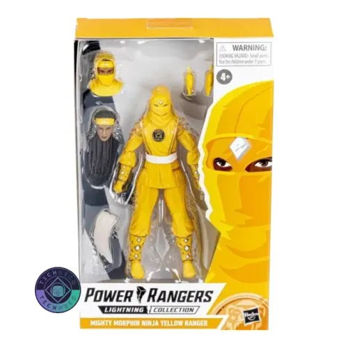 POWER RANGERS NINJA YELLOW - Mighty Morphing - LACRADO