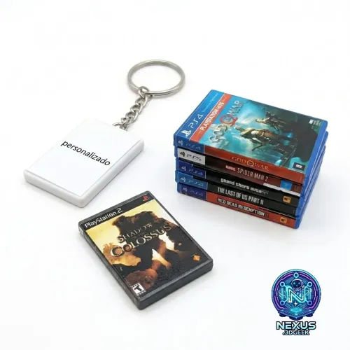 Chaveiro capas de jogos