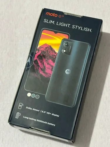 Moto E13 Novo, lacrado na caixa