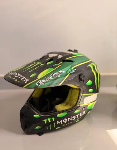 capacete de motocross Bell MX-9 MIPS Jeremy McGrath Showtime.