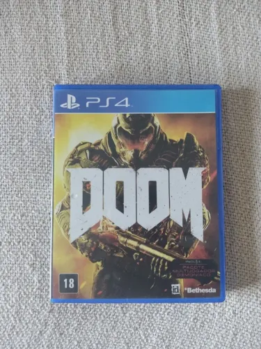 Doom Ps4 - Jogo Playstation 4