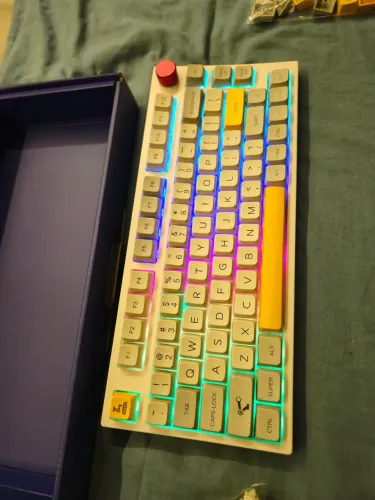 Teclado Epomaker TH80 Pro - Hot Swap - RGB - Wireless Sem fio - Tri Mode