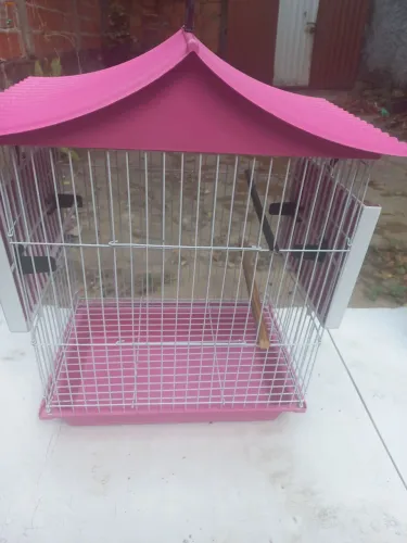 Vendo gaiola viveiro rosa
