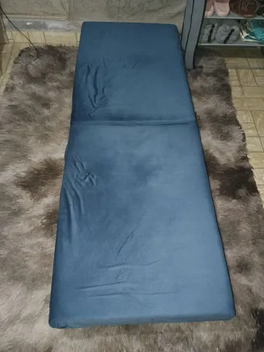 Cama portátil dobrável solteiro