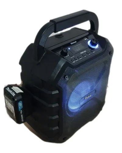 Caixa de som pcx 1100 para bateria Makita 12v qualquer ampére 