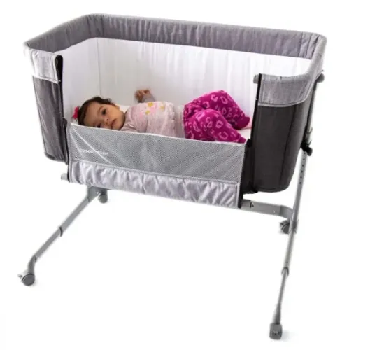 Berço Cinza Escuro Cosco Kids
