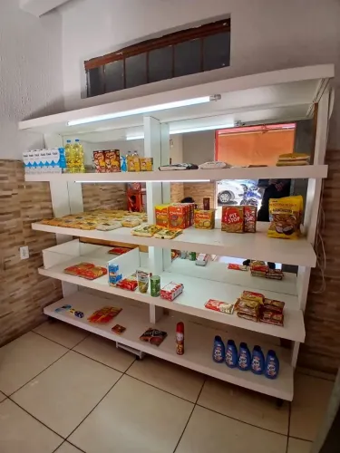 PRATELEIRA COM LED PRA PADARIA para por pão...