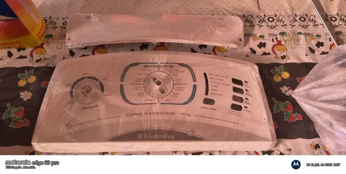 Painel da máquina Electrolux 15 kg