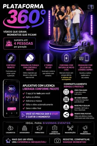 Plataforma 360 a venda . IMPERDÍVEL HOJE 2.590,00.
