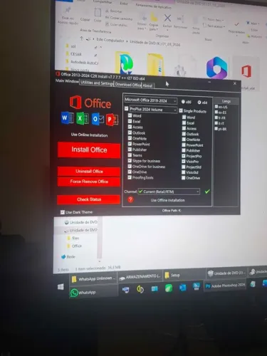 instalação de softwares remotamente