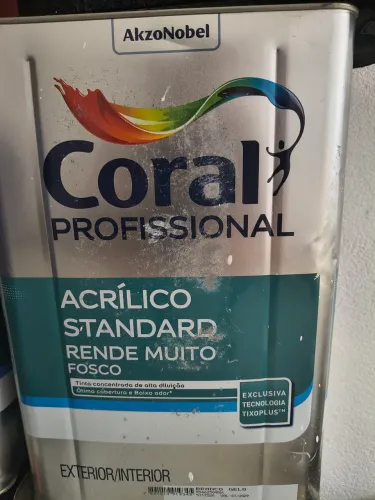04 latão 18 litros coral acrílico profissional cor branco gelo valor 800 reais