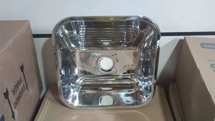 Tanque Inox Sobrepor 40 x 40