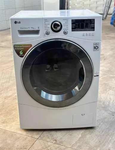 Máquina lava e seca branca LG 127 VLT Entregamos!