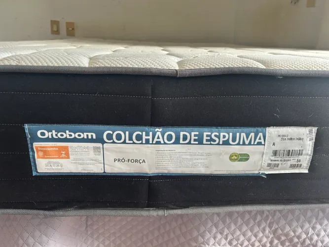 Colchão Ortobom casal pró força 22