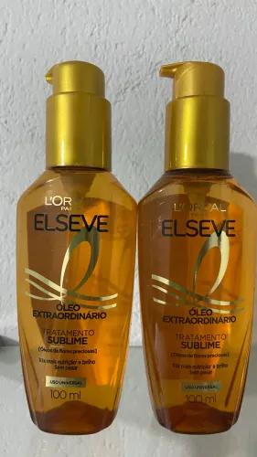 Óleo Capilar Elseve Extraordinário L'Oréal Paris (Tratamento Sublime - 100ml cada)