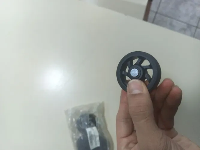 Kit 8 Rodas de Reposição para Mala de Viagem 360° - 4.8 cm / 50kg