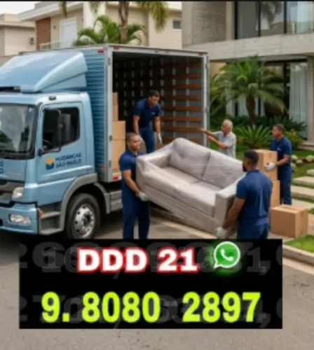 Frete e Mudanças Com Caminhão Baú