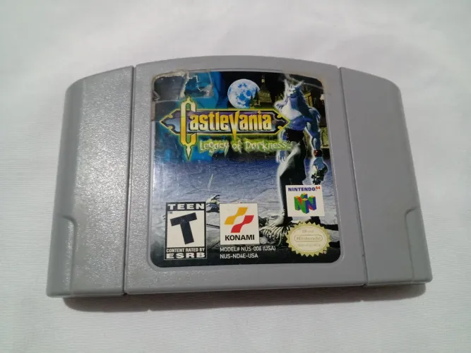 Jogo Castlevania Legacy of Darkeness com caixa manual todo original .