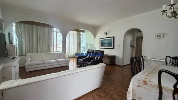 Apartamento para alugar de 3 quartos com Vista Mar no Gonzaga Santos