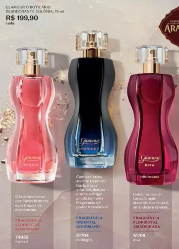 Perfumes na promoção 