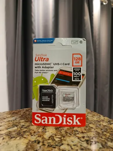 Cartão de memória SanDisk Ultra 128GB