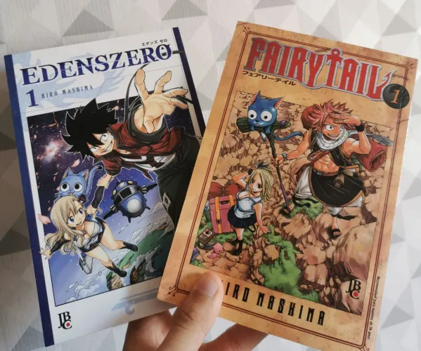 Coleção Fairy Tail 1 ao 10 (reimpressão) + Edens Zero 1 ao 8