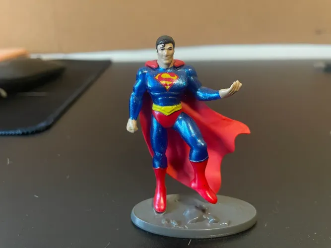 Mini Figura Superman DC Comics Mattel - Miniatura Liga Da Justiça