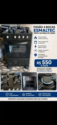 Fogão Electrolux funcionando perfeitamente acendimento elétrico total 
