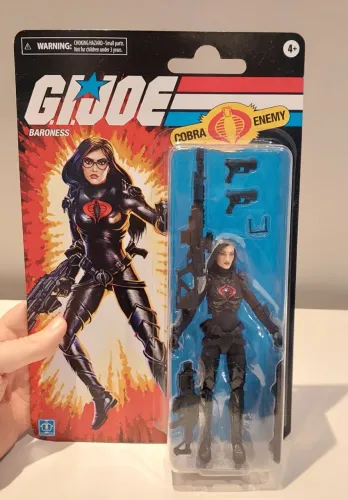 GI Joe Classified Baroness Retro carded