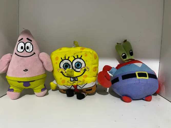 Coleção pelúcia bob esponja