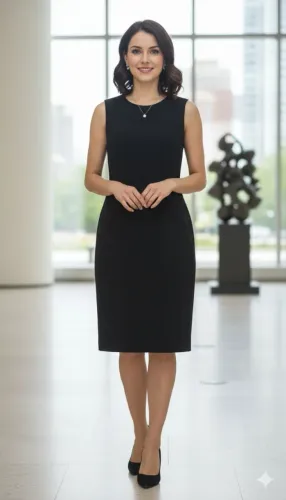 LUIGI BERTOLLI VESTIDO TUBINHO TAM P