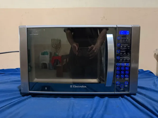Microondas Electrolux espelhado! Aço inox 