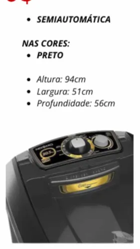 Tanquinho vigor 
