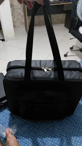 Bag case luxo para microfone
