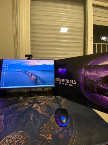 Monitor Gamer Mancer Horizon Z2 21.5" FHD 100Hz 1ms - Completo na Caixa