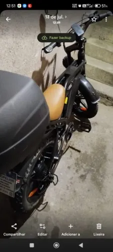 Bike elétrica/semi nova 