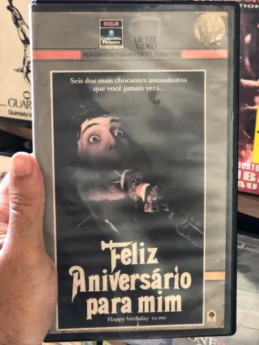 Fitas vhs feliz aniversário para mim 