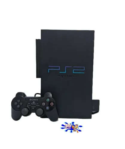 Playstation 2 fat c/ HD lotado de jogo 140 
