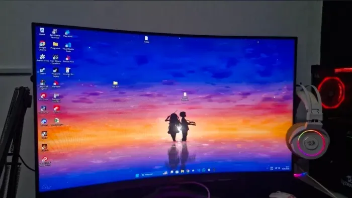 Monitor Gamer 32 AOC Agon 165Hz Curvo