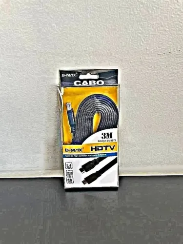 Cabo HDMI B max 3 Metros Novo FAÇO ENTREGA